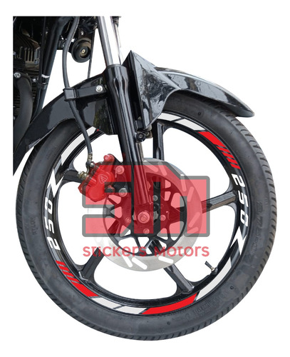 Stickers Reflejantes Rin De Moto 250z 250sz 200z 125z 150z