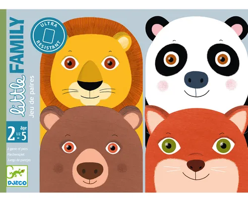 Juego De Cartas Little Family - Infantil - Djeco - Dj05062