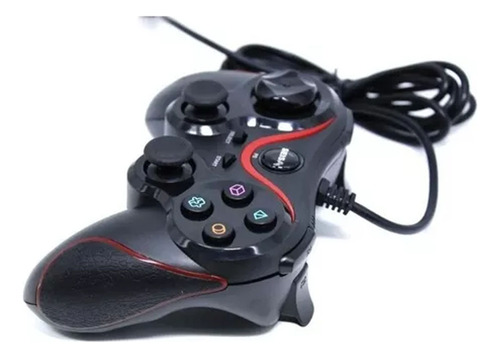 Mando Para Play 3 Ps3 Con Vibración Conexión Cable Usb