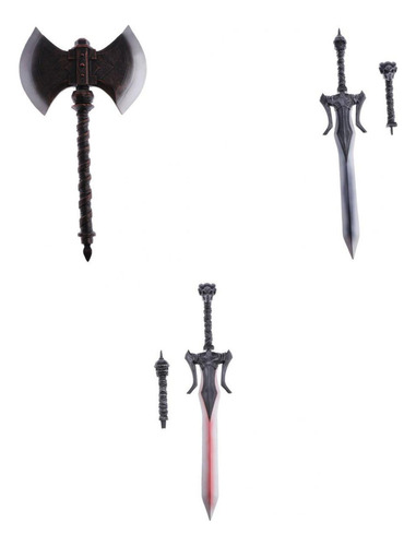 3pcs De Acción Battle Dueling 1: 6 Male Soldier Accessories