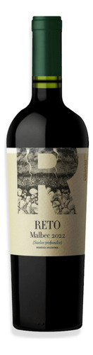 Vino Reto Malbec Suelos Profundos 750ml Vicentín Mendoza