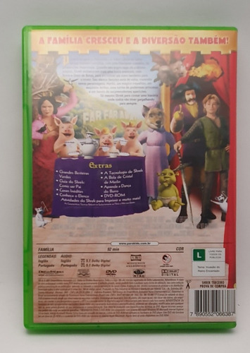 Dvd Shrek Terceiro (Usado)