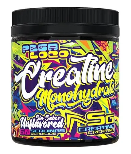 Creatina Monohidratada Sin Sabor 60 Servicios - Pega Loco