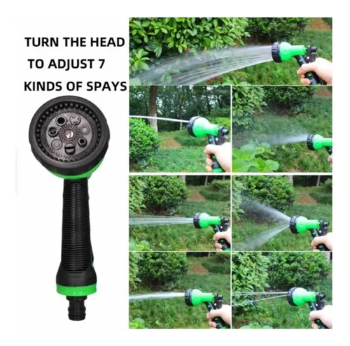 Manguera 30 Mts Espiral Expandible Casa Jardin