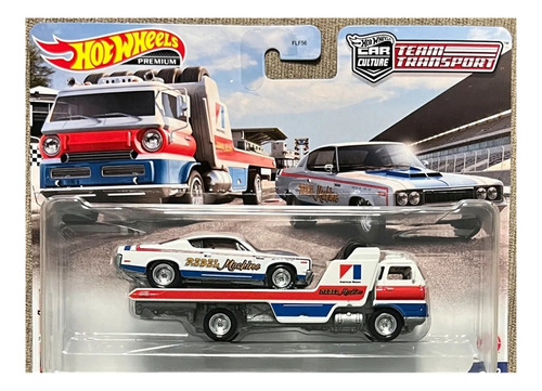 Hotwheels Pack Premium Amc Rebel Machine