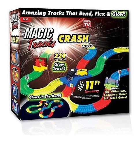 Pista Magic Tracks Crash Set 11ft Con 2 Carros