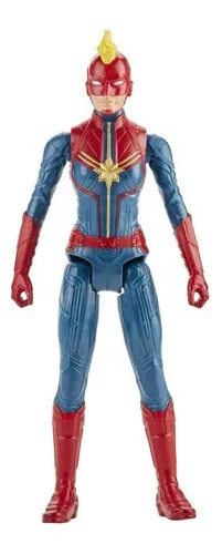 Avengers Capitana Marvel Mu eco Titan Hero 30 Cm Hasbro