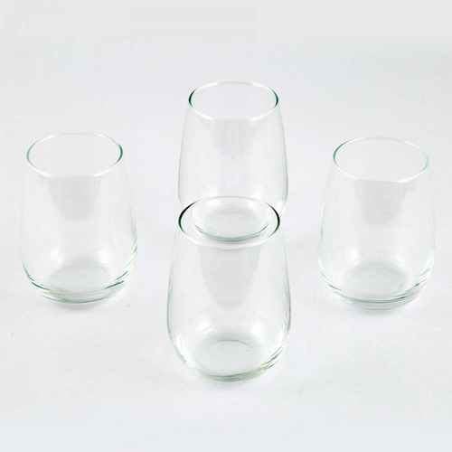 Vaso Corto Borgonovo Ducale Setx4 380ml En Vidrio 11096945