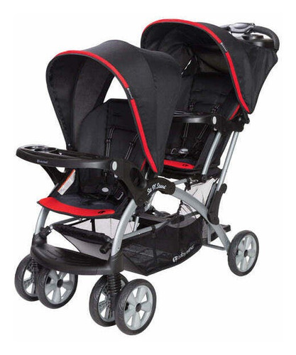 Coche De Paseo Doble Baby Trend Sit N' Stand Double