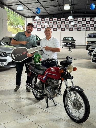 Vendo Linda Cg 83,placa Preta.moto Com Certificado De 92%de