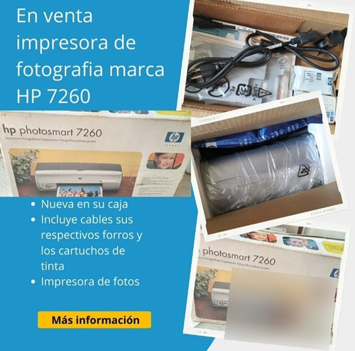 Impresora De Fotografia Hp 7260