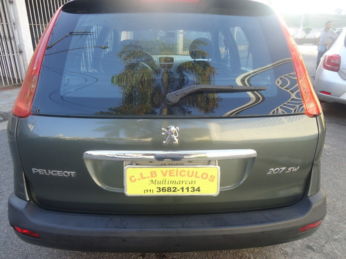 Peugeot 207 Sw Cinza 2009