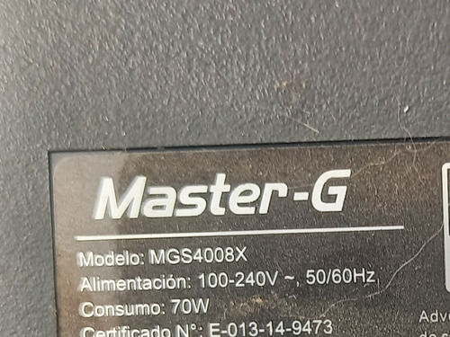  Televisor Master-g Mgs4008x Desarme Venta Pieza Por Pieza