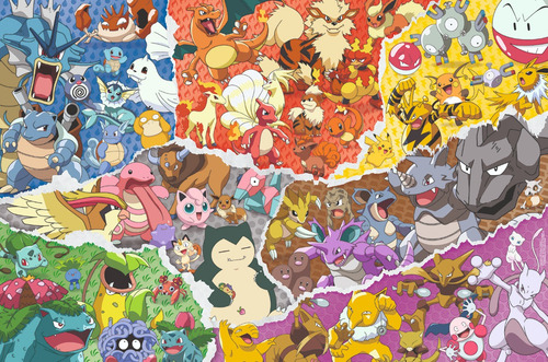 Rompecabezas Ravensburger Pokémon Allstars 5000 Piezas