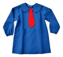 Comprar Pintorcito Guardapolvo Delantal  Azul Francia Jardín Niño\u002Fa