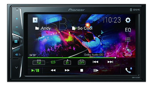 Central Multimídia Pioneer Dmh-g228bt 6.2  Touchscreen