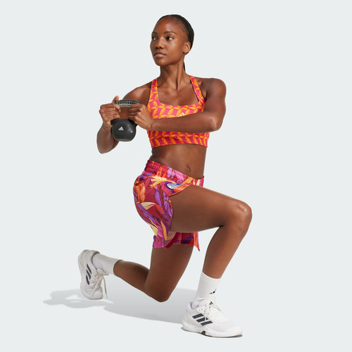 Shorts adidas Entrenamiento X Farm Rio Pacer Mujer Jd6279
