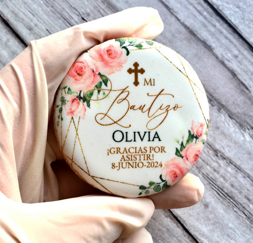 50 Galletas Decoradas Bautizo
