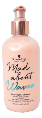 Schwarzkopf Mad About Waves Acondicionador Sin Sulfatos