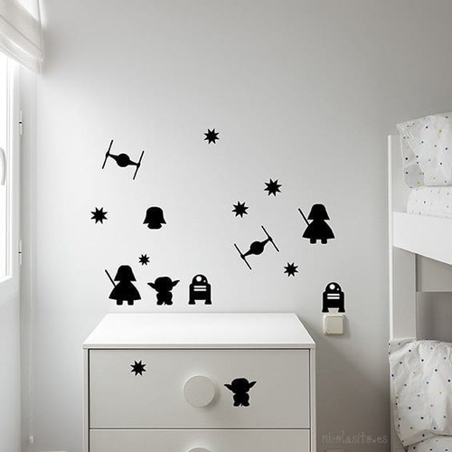 Plancha Star Wars Vinilo Decorativo Para Cocina  Living