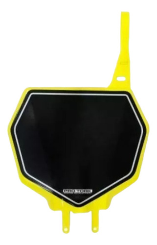 Porta Numero Mod 788 Amarillo Pro Tork Moto Avenida