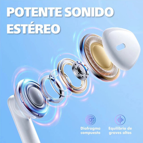 Kbod Audífonos Inalámbricos Tws C15 Dual Con Estuche Bt 5.1 Negro
