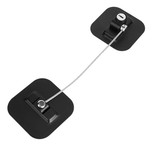 Armario Frigorífico Closet Lock Square Black Abs Para Niños