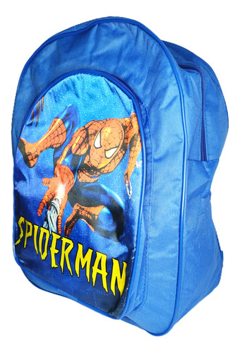 Mochila De Spiderman Infantil Jardin Escolar Niños