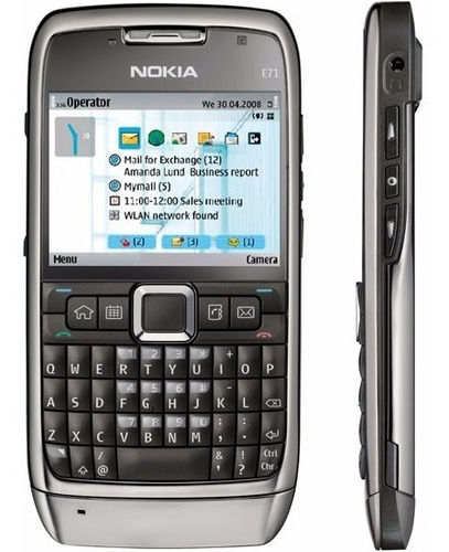 Nokia E71 Preto - Desbloqueado, 3.2mp, Flash, Symbian - Novo