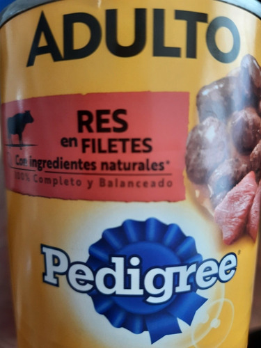 Caja 10 Pz Pedigree 625 Gr Res