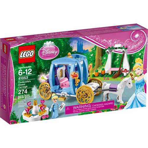 Lego Disney Princess 41053 Carroza De Cenicienta, 274 Piezas