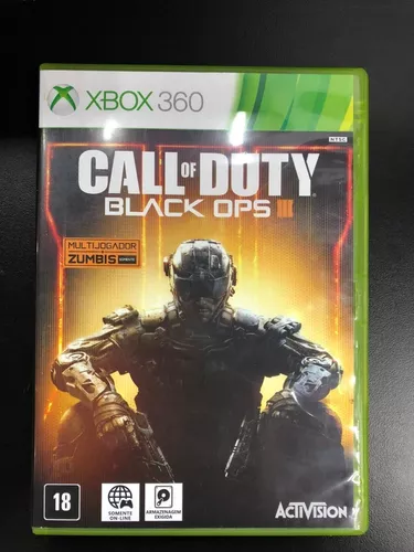 Call of Duty Black Ops III - Jogo XBOX 360 Mídia Física | Lojas 99