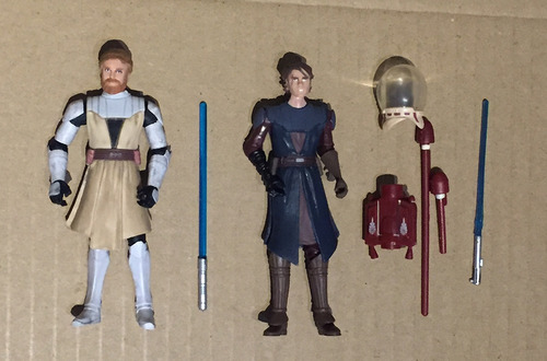 Star Wars Obi Wan Y Anakin Skywalker Clone Wars 