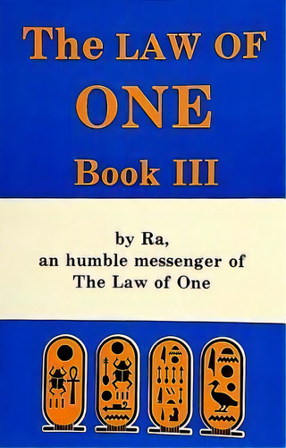Ra Material Book Three, De Ra. Editorial Whitford Press,u.s., Tapa Blanda En Inglés