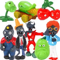 Comprar Plantas Vs Zombies Figuras Juguetes Coleccionables 8 Piezas