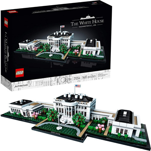 Lego Architecture 21054 La Casa Blanca 1483 Piezas 