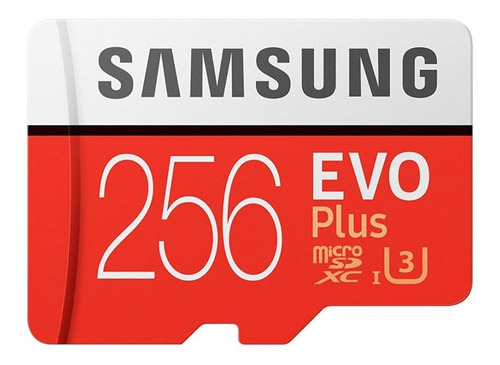 Samsung Evo Plus Memoria Micro Sd 256 Gb Clase 10 Uhs 3