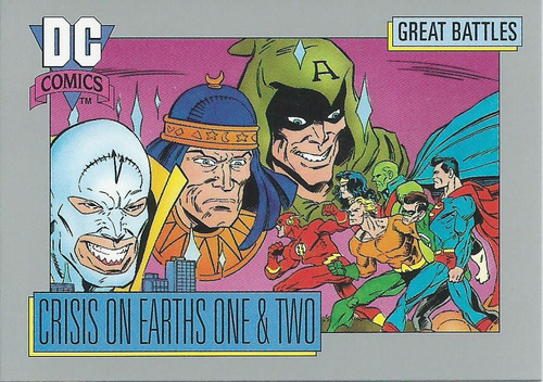 Barajita Crisis On Earths Dc Comics 1991 #142 Great Battles