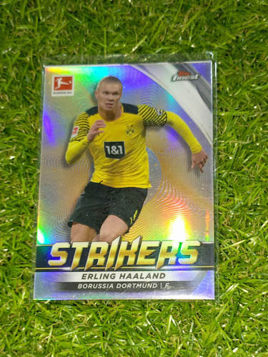 Cv Erling Haaland Refractor 2022 Topps Finest Strikers