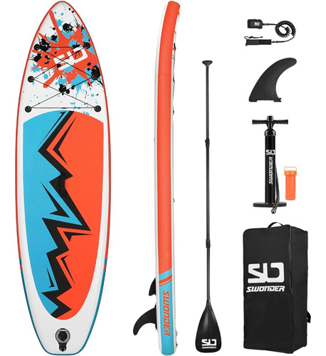 Swonder Inflatable Stand Up Paddleboard - 10 Ultra-steady Pa