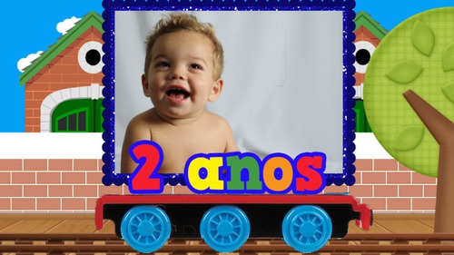 Projeto Proshow Thomas E Seus Amigos 100 Fotos