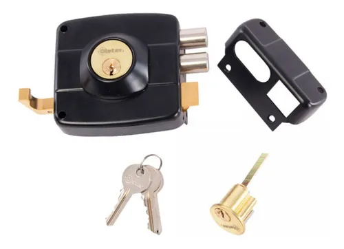 Cerradura Sobreponer Acceso 110 Negra Oister Mimbral