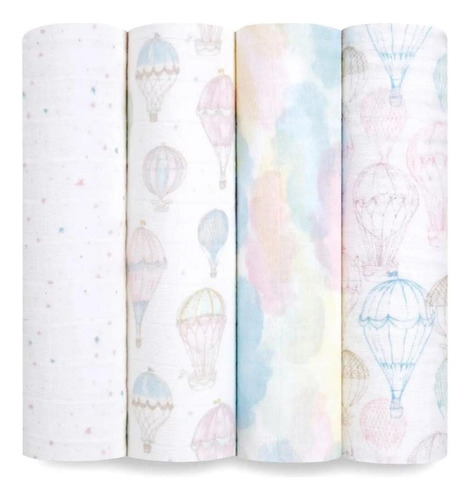 Pack 4 Mantitas Envolventes Above The Clouds