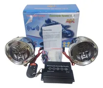 Comprar Parlante Para Moto Alarma Bluetooth Micro Usb Sd Radio Fm