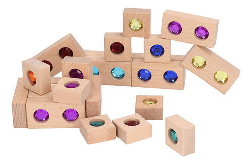 Baby Blocks, 32 Unidades, Apilables, Acrílicos, Mejoran La I