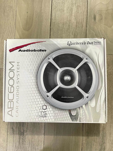 Set Medios Audiobahn Sistema De Componente 6.5 Pulgadas