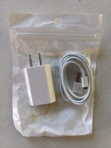 Cargador Con Cable Usb Conector Lightning 5v-1 A (la Docena)