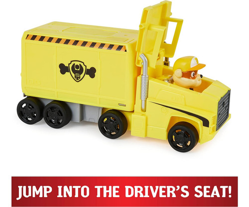Camion De Juguete Transformable Paw Patrol Big Truck Pups