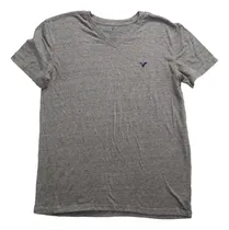 Comprar Playera American Eagle Gris Manga Corta Cuello Redondo