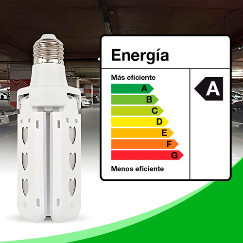 Foco Bombilla Led 18w 3 Hojas, Casa, Hogar, Luz, Lampara Blanco Frío
